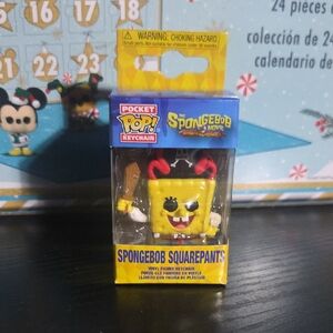 Funko SpongeBob SquarePants Yellow and Red Keychain